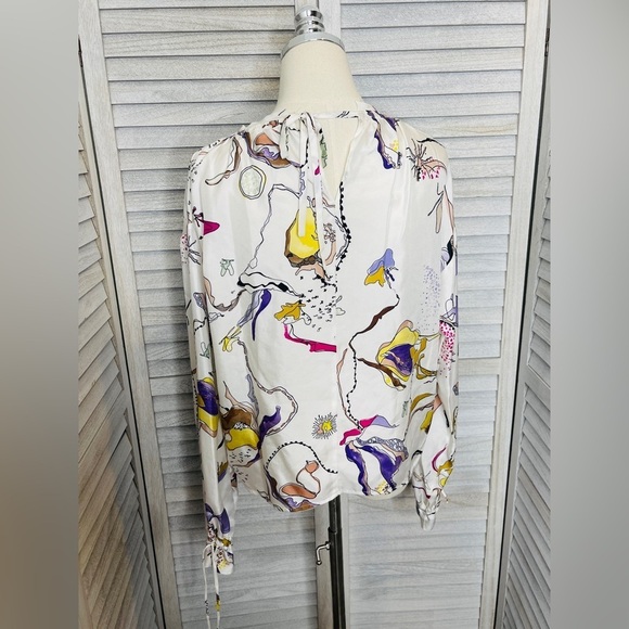 Alysi 100% Silk Women’s Blouse - Picture 11 of 14